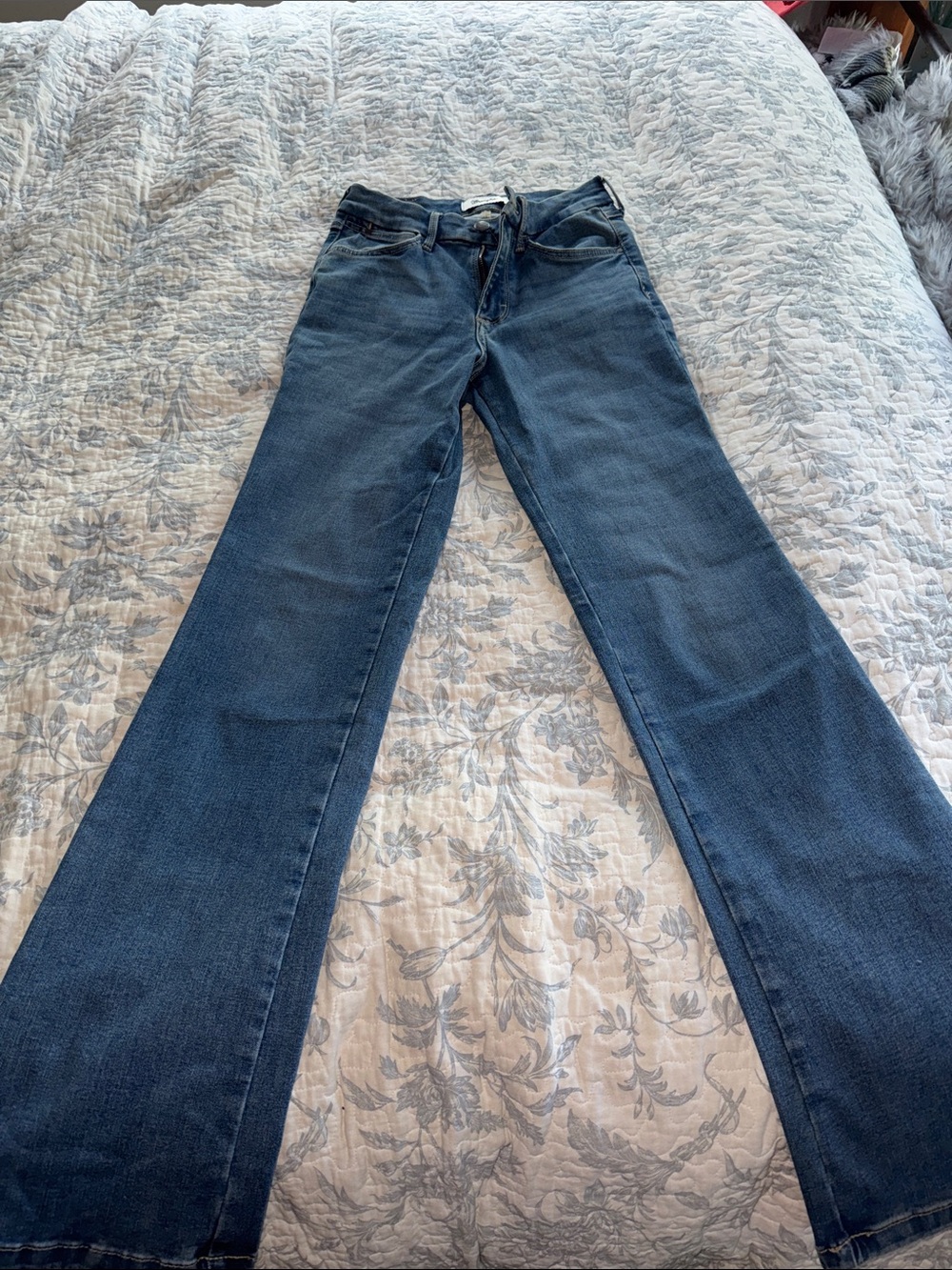 Wrangler Indigo Wide-Leg Flare Jeans for Women